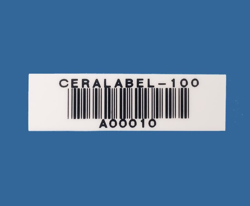 High temperature barcode label & 2D code tag for industries