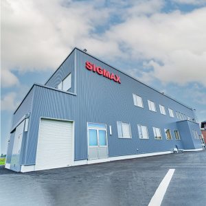 2025年4月に増設されたシグマックス滋賀工場。多様な要望に応える拠点。挑戦を続けている滋賀工場の写真。