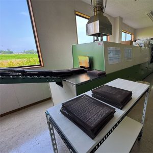 Tunnel kiln for firing CERALABEL product